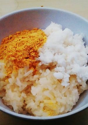 Foto resep Ketan Bumbu Kedelai