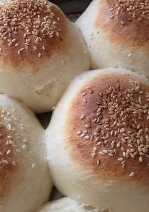 صورة لوصفة خبز برغر بيتي