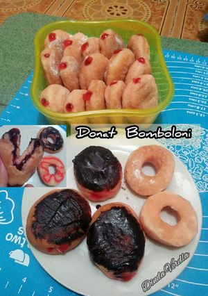 Foto resep Donat Bomboloni Stroberi