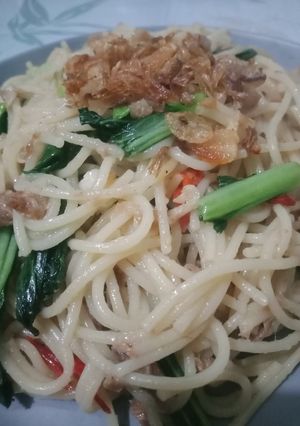 Foto resep Tumis spageti tuna