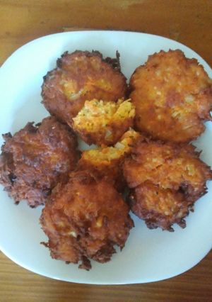 Una foto de Tortitas de Zanahoria