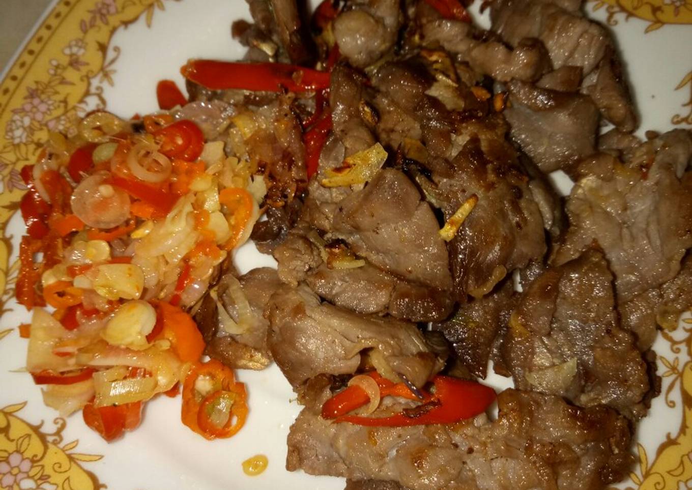 Se'i Sapi Sambal Matah
