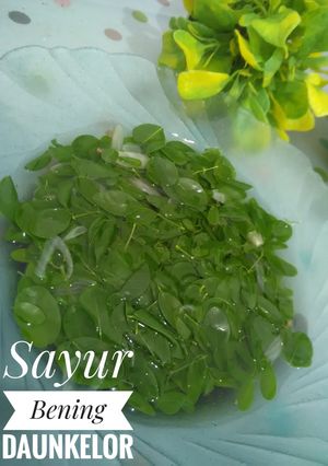 Foto resep Sayur Bening Daun Kelor Segar
