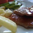 Panecillos de lomito de cerdo macerados en almíbar de cerveza