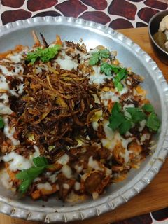 عکسی از دستور قارچ و مرغ پنیری