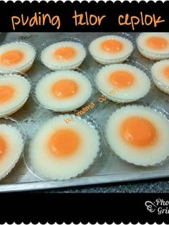 Foto resep Puding Telor Ceplok Omega 3