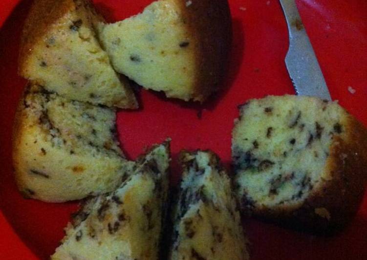 Cara Gampang Menyiapkan Bolu rice cooker serba 6 sdm, Bisa Manjain Lidah