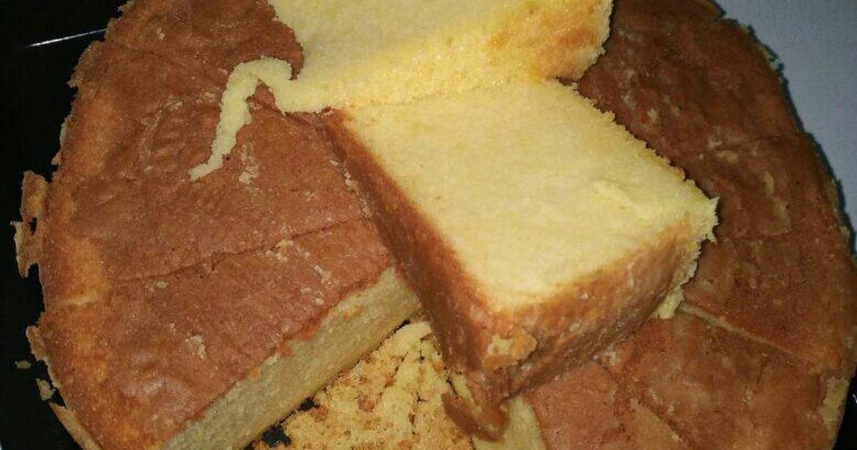 Resep Kue Bolu Lembut Banget - Cheese Sponge Cake Oleh Ahmad Syarief ...