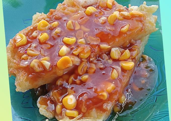 Cara Gampang Menyiapkan Fuyunghai Mix Bihun Cumi Saos Jagung Anti Gagal