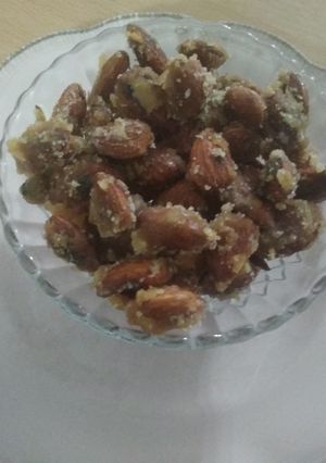 Una foto de Almendras caramelizadas