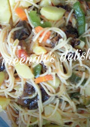 A picture of Spaghetti.