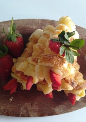 Foto resep Horn Pastry with Vla