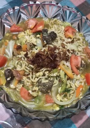 Foto resep Mie Godog Spesial (jantung, hati dan ampela ayam)