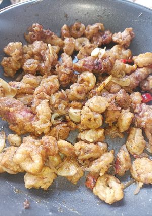 Foto resep Cumi Tepung Telur Asin🤍