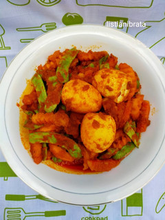 Foto resep Telur asam manis Apel (3in1)