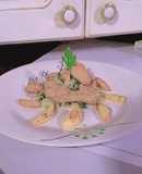 Filete al perejil con papas rústicas