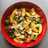 Nectarine feta salad