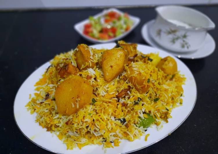 Chicken Degi biryani