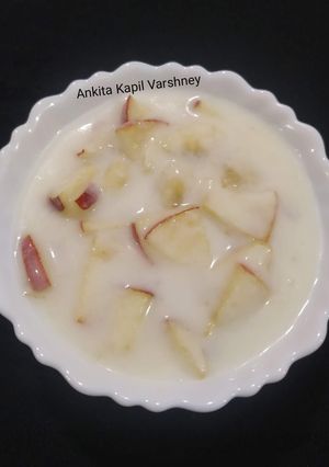 A picture of Raita (Apple Raita).