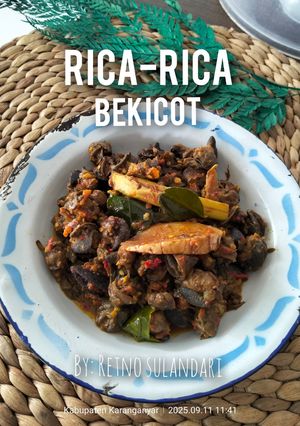 Foto resep 55°°° Rica-rica Bekicot