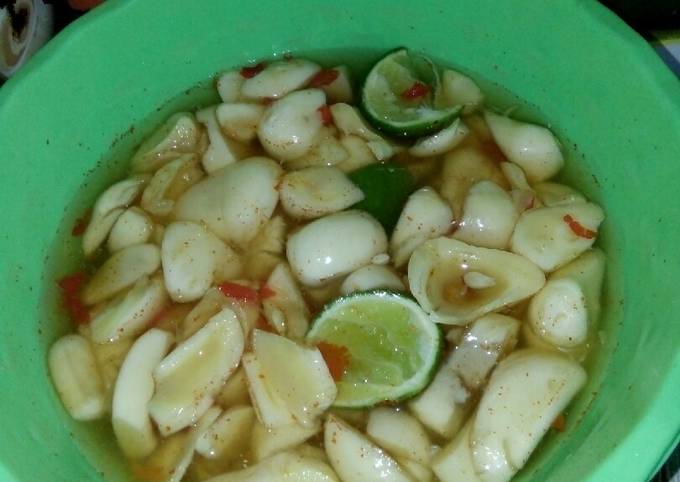 Resep Asinan buah salak segerrr Anti Gagal