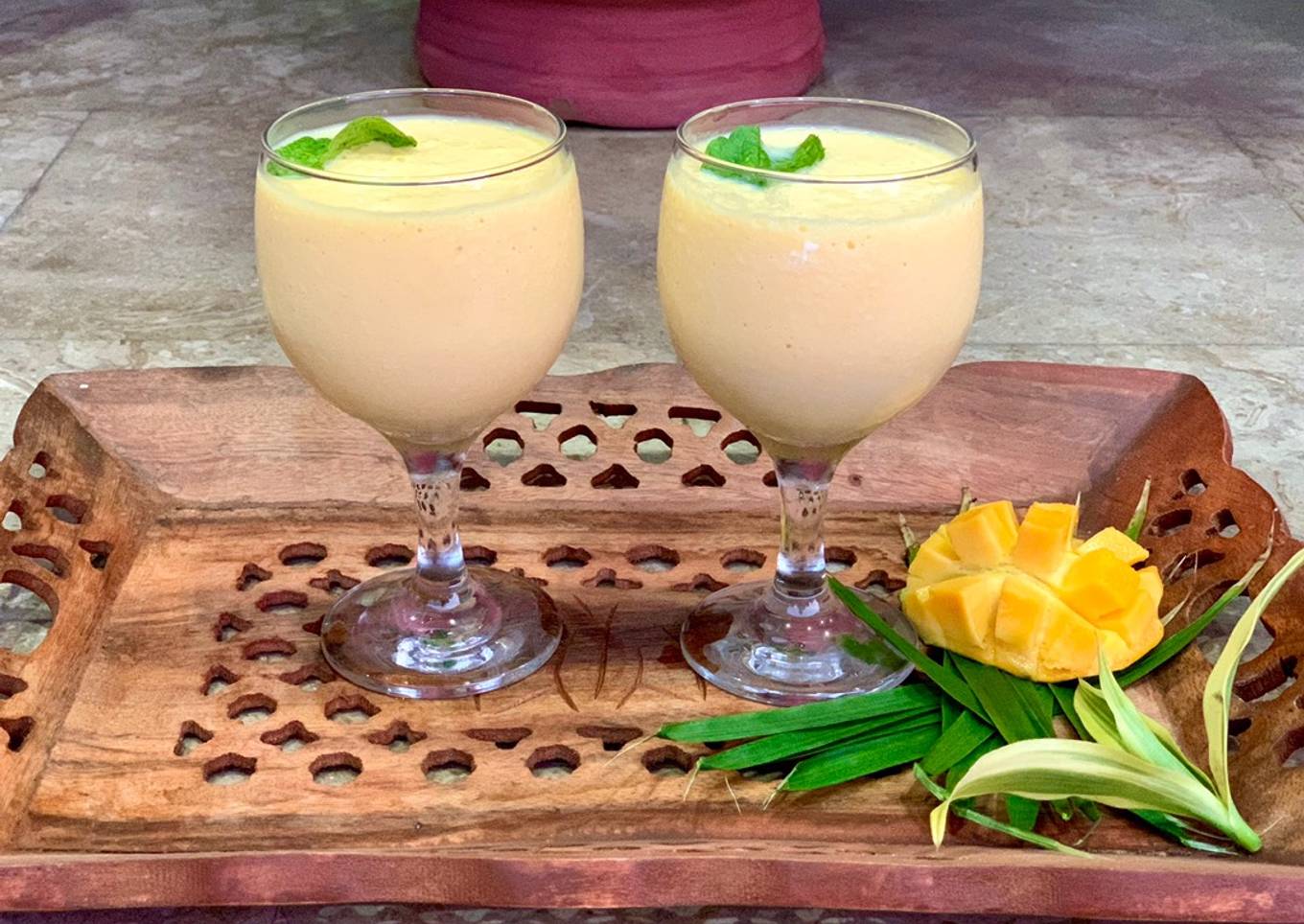 Mango Pineapple smoothie🍍