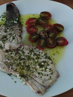 Una foto de Filete de marrajo con salsa verde