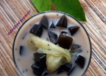 Siap Saji Es Cincau melon segerrrr Mantul Banget