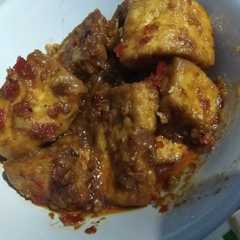 รูปของ Tahu dan tempe Bumbu kacang