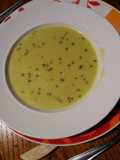 Soupe des petits pois au Wasabi