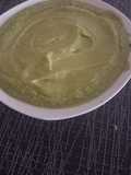 Crema de Calabacín con aguacate