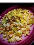 Chopped Shrimps & Egg with Sesame Oil