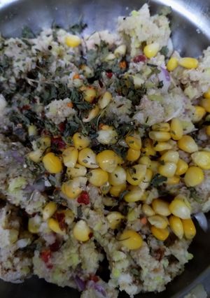 पोहा कॉर्न कटलेट रेसिपी मुख्य फोटो