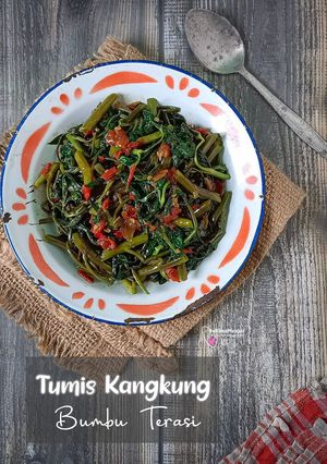 Foto resep Tumis Kangkung Bumbu Terasi