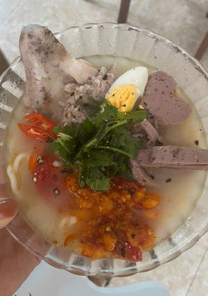 Hình của món Cháo Canh Vinh.