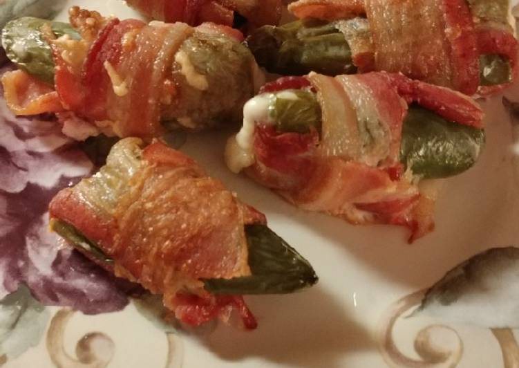 Recipe of Homemade Keto, jalapeno poppers