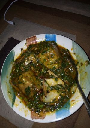 A picture of Local yam porridge.