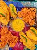 Gujarati Nashto (Fafda Jalebi)