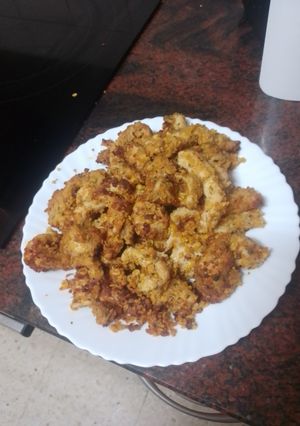 Una foto de Fingers de Pollo Adobado en Freidora de Aire