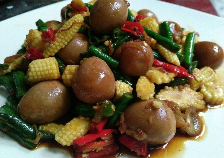 Resep Oseng putren telur puyuh yang Bikin Ngiler