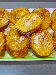 Una foto de Torrijas sin lactosa