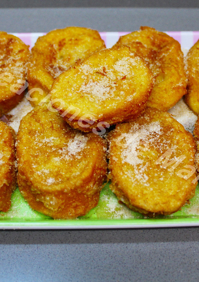 Una foto de Torrijas sin lactosa