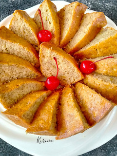 Foto resep Banana Cake 1 telur (no mixer)