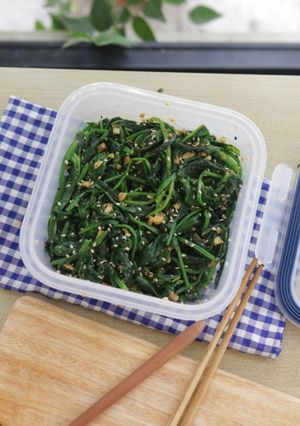 Foto resep Banchan horenzo/bayam