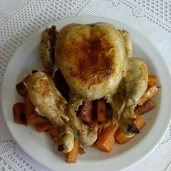 A picture of Lemon and Herb Pot Roast Chicken.