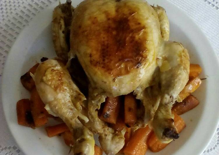 Easiest Way to Make Ultimate Lemon and Herb Pot Roast Chicken