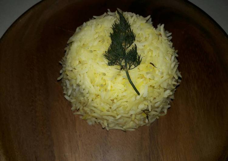 Simple Way to Prepare Quick Saffron Rice