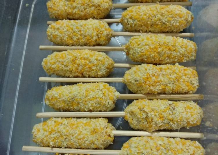 Bagaimana Menyiapkan Corn Dog Mozarella Anti Gagal Resep Spatula