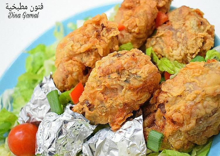 دبابيس الفراخ المقرمشه 😉