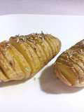 Hasselback potatoes ou pommes de terre à la suédoise 😁 #healthy